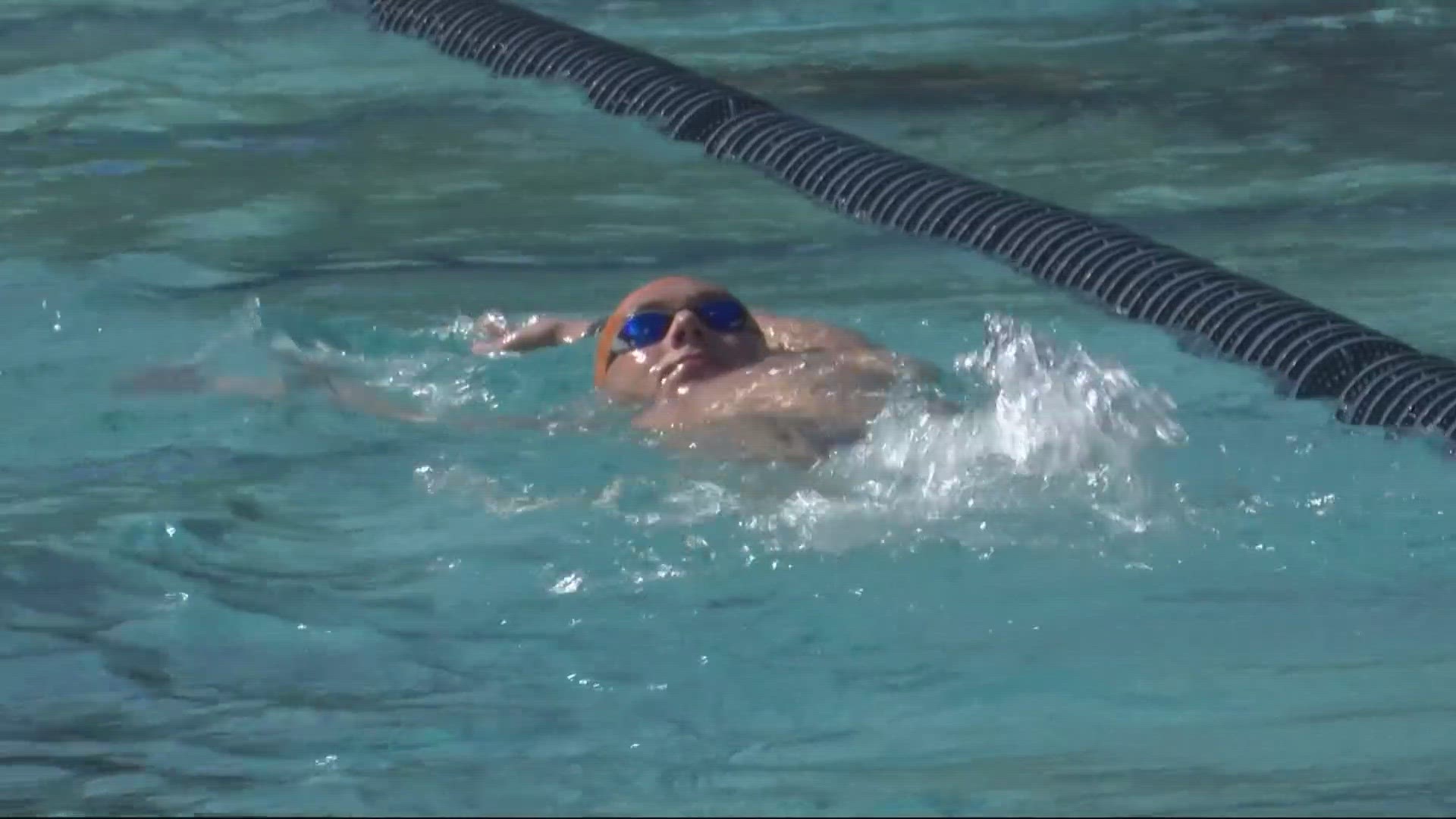 High school swimmers at The Bolles School in Jacksonville, hope to follow in the footsteps of Olympic medalists who have went through the school's program.