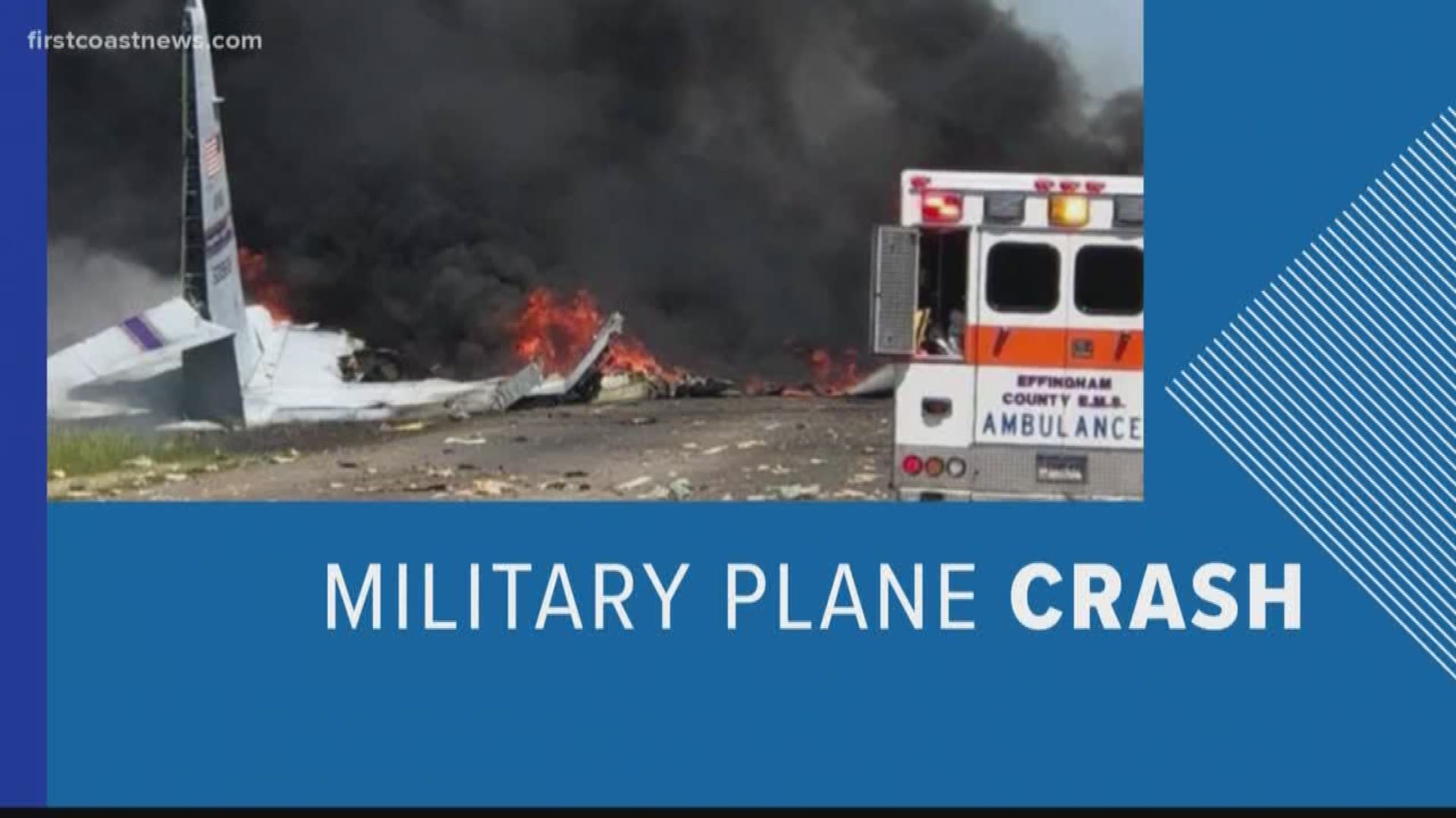 Emergency personnel in Savannah, Georgia are responding to a military plane crash Wednesday near the airport.