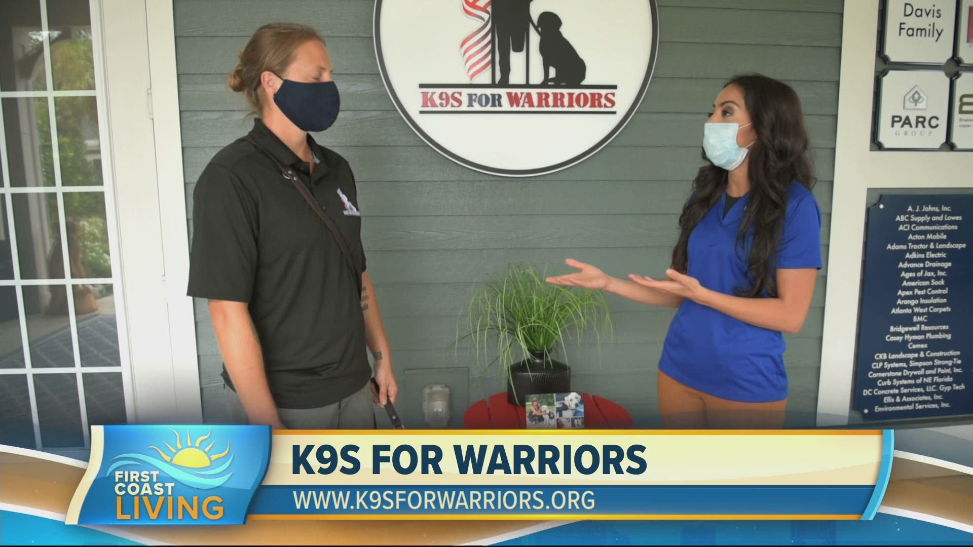 First Coast News is teaming up with K9s For Warriors this Veterans Day to help raise money that will go directly to helping veterans in need.