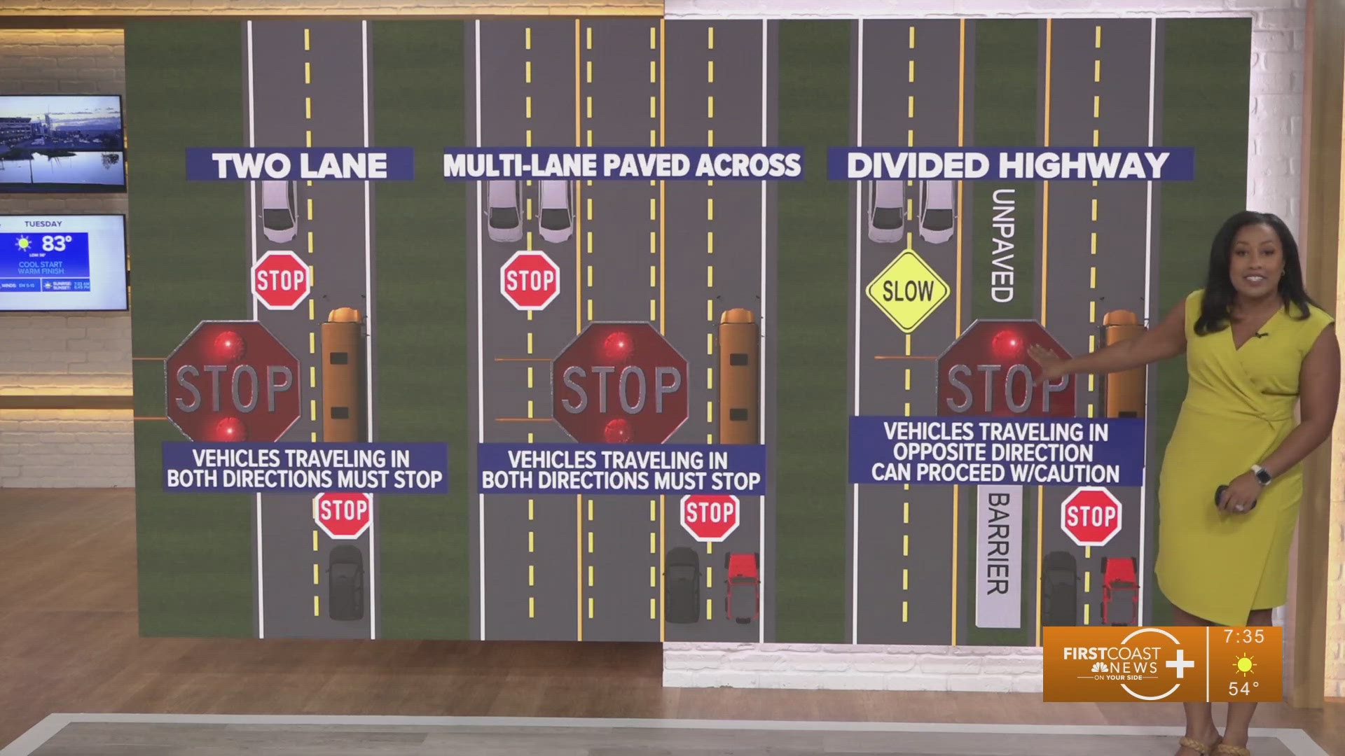 Many traffic crashes involving school buses can be avoided by learning the safety rules for dealing with stopped buses.