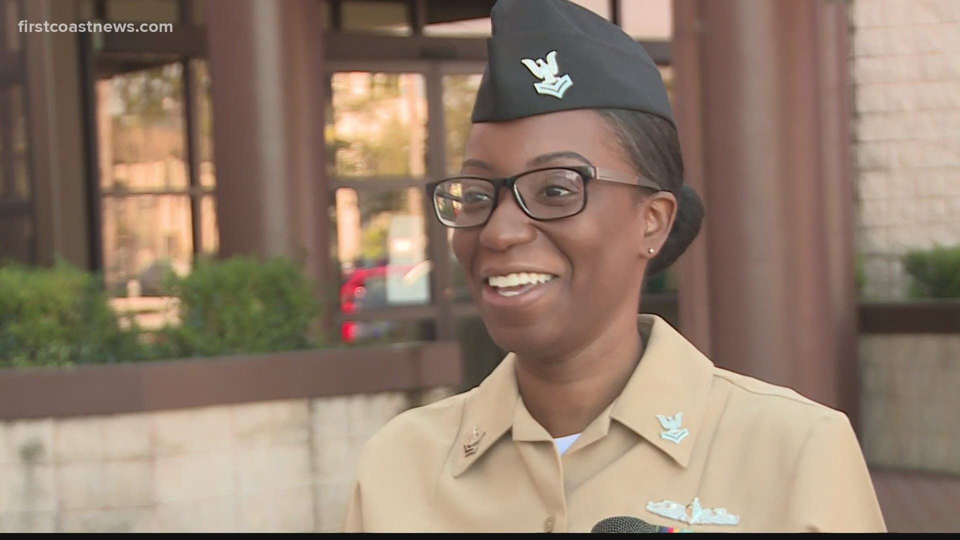 Before Petty Officer Second Class Verlinne Sylla was helping sailors find a place to live, she completed a deployment on board the USS Dwight D. Eisenhower.