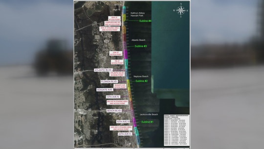 Monthslong Coastline Renourishment Begins In Jacksonville Beach ...