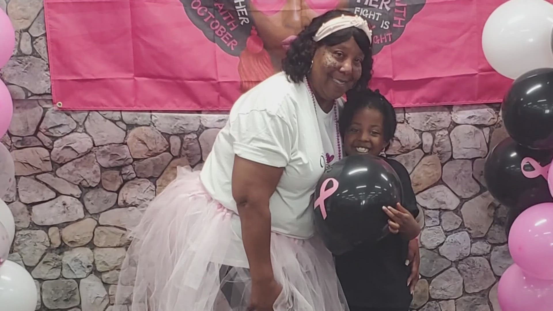 Patrice Bennett says she adores her granddaughter, Chloe, age eight.  So it's a good thing Patrice did Buddy Check and found her aggressive breast cancer in time.