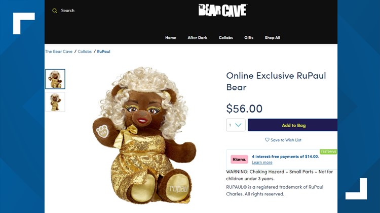 St. Louis' Build-A-Bear releases new RuPaul teddy bear