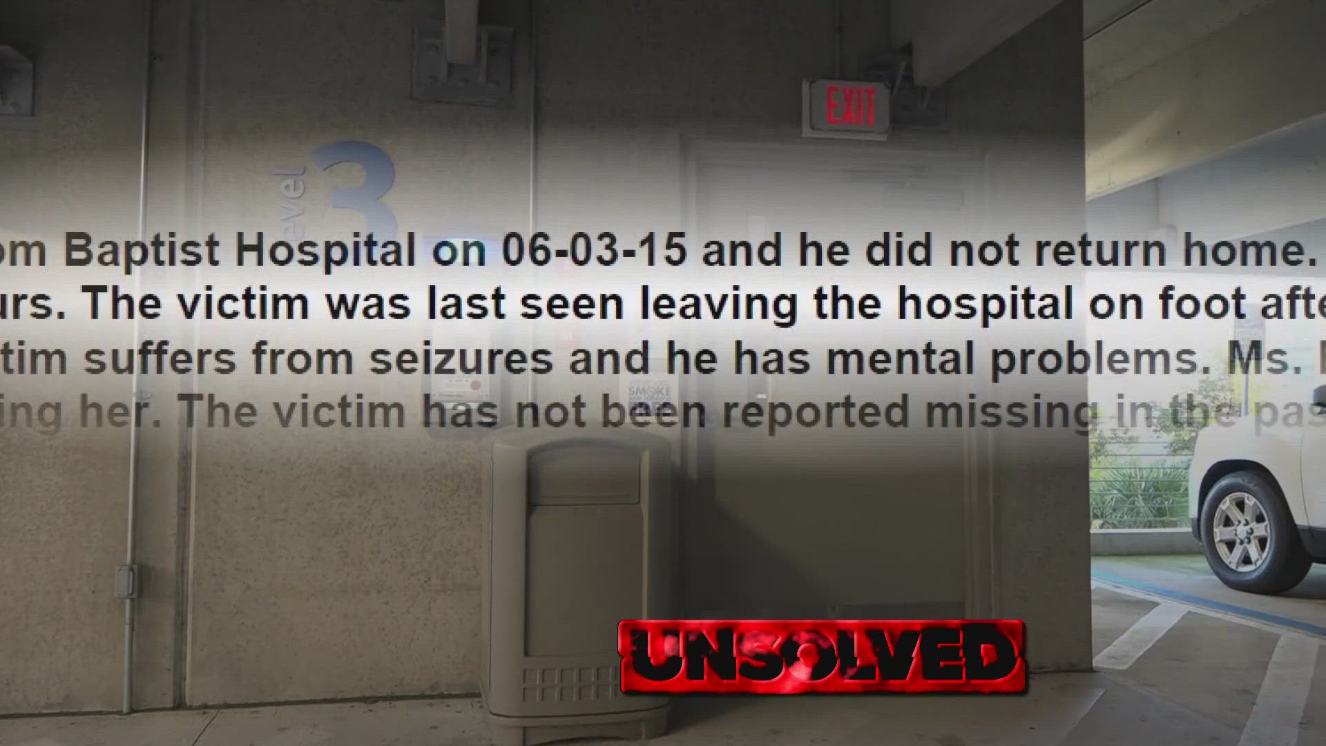 Frank Brown called his brother to say he needed to be picked up from the hospital, but then he vanished.