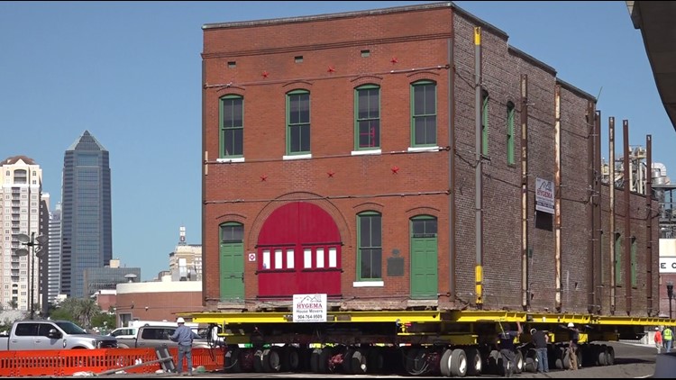 Jacksonville Fire Museum on the move
