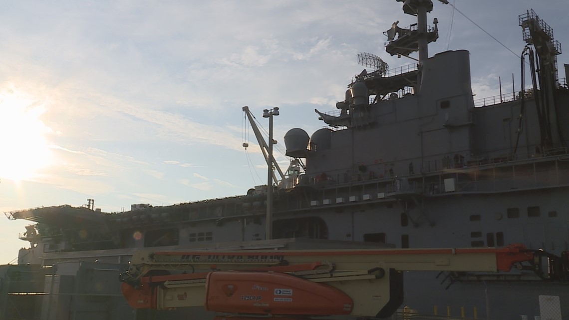 Jacksonville Marine declared dead after falling overboard the USS Iwo Jima in the Caribbean