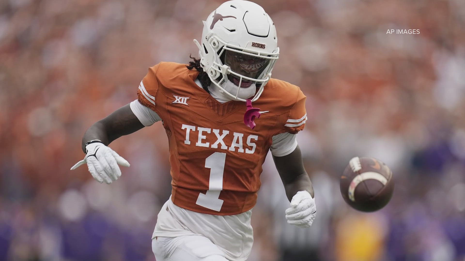 Former Texans Longhorns wide receiver Xavier Worthy entered the spotlight after setting the NFL's record for the 40-yard dash -- 4.21 seconds.