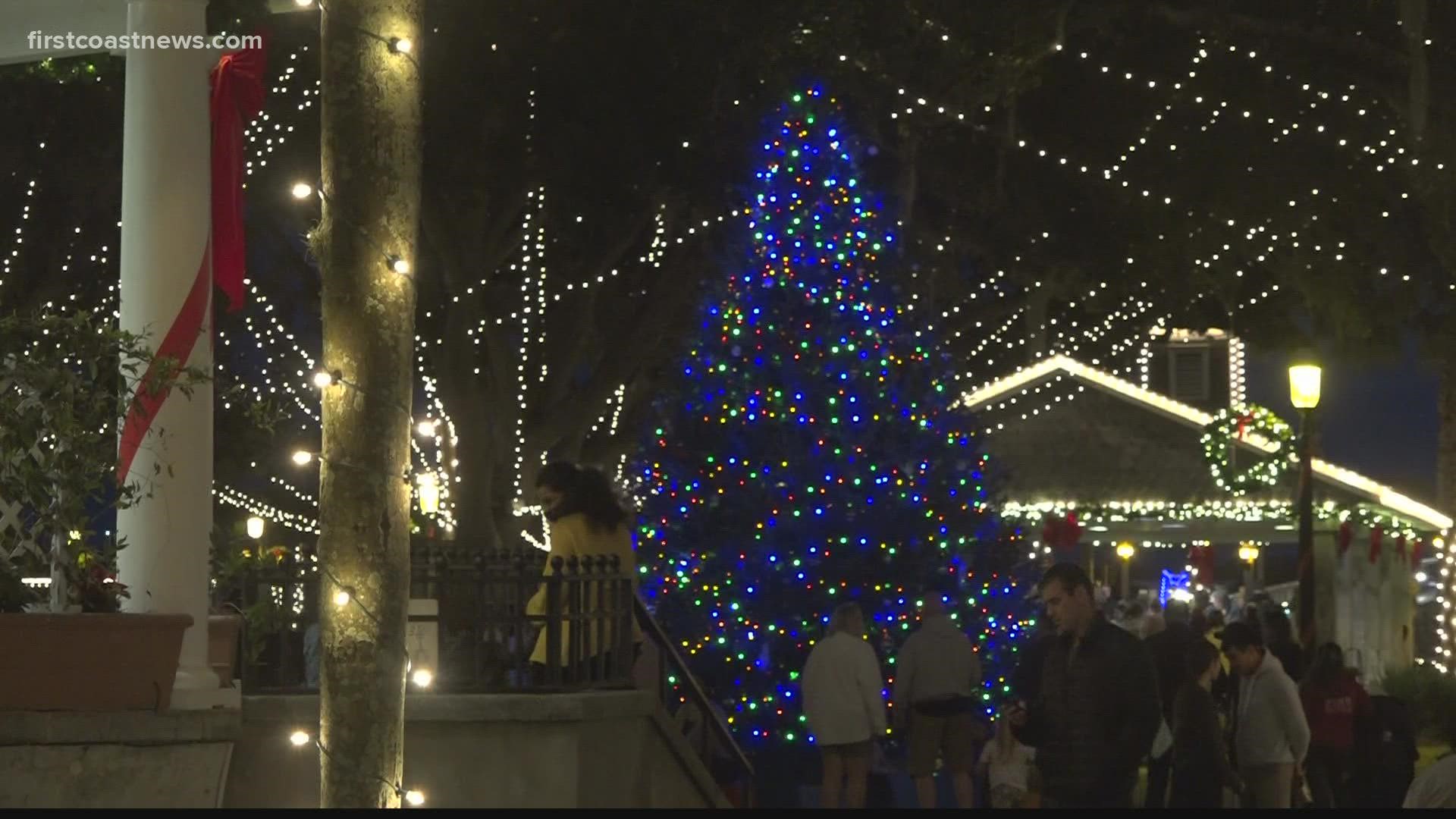 Nights of Lights runs daily through January 2022 in St. Augustine.