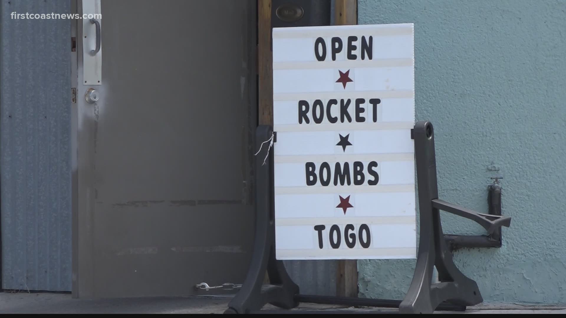 The owner of a Jacksonville Beach bar reacts to the cancellation of this year's Fourth of July fireworks amid COVID-19 concerns.