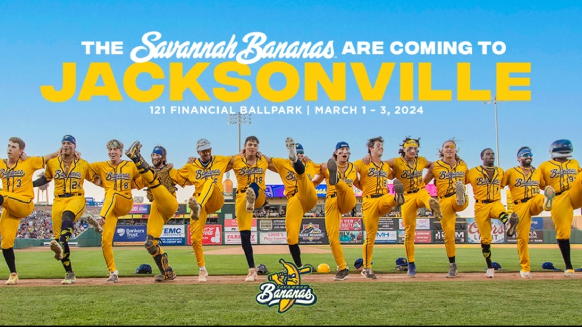 The Savannah Bananas are bringing their 2024 Banana Ball World