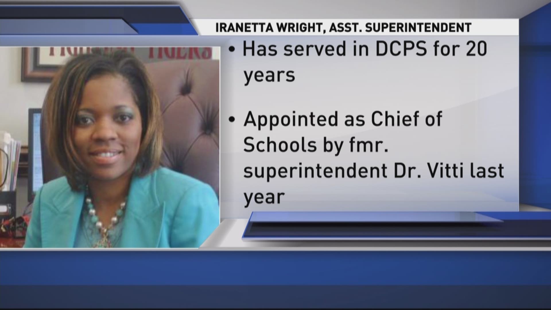 The Duval County's Chief of Schools submitted a letter of resignation on Monday.