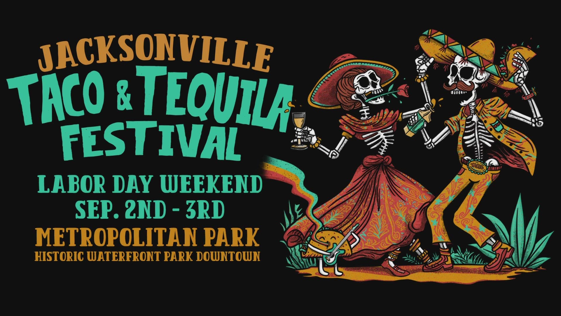 The festival is scheduled to take place on two dates - Sept. 2 and Sept. 3 at the waterfront Metropolitan Park in downtown Jacksonville. Ticket prices start at $35.