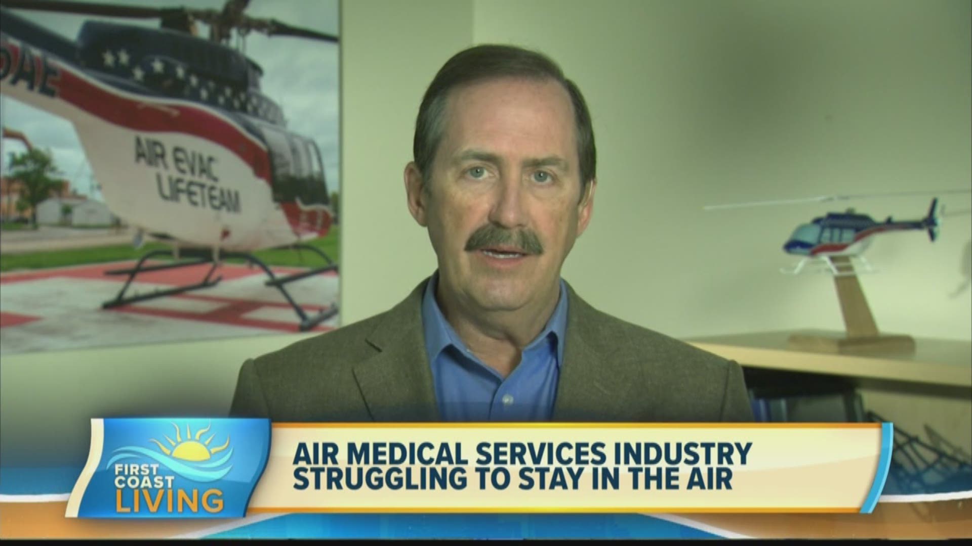 President of Air Evac Lifeteam, Seth Myers, says they're pushing for a solution.