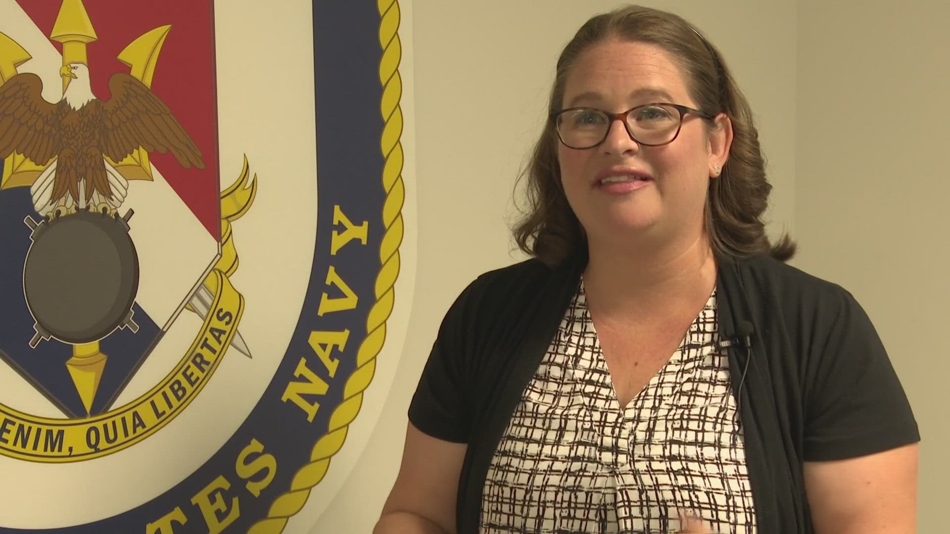 Lauren LaGreca is the Ombudsman for the USS Milwaukee and plays a vital role in keeping sailors families informed about what their loved ones are doing on the ship.