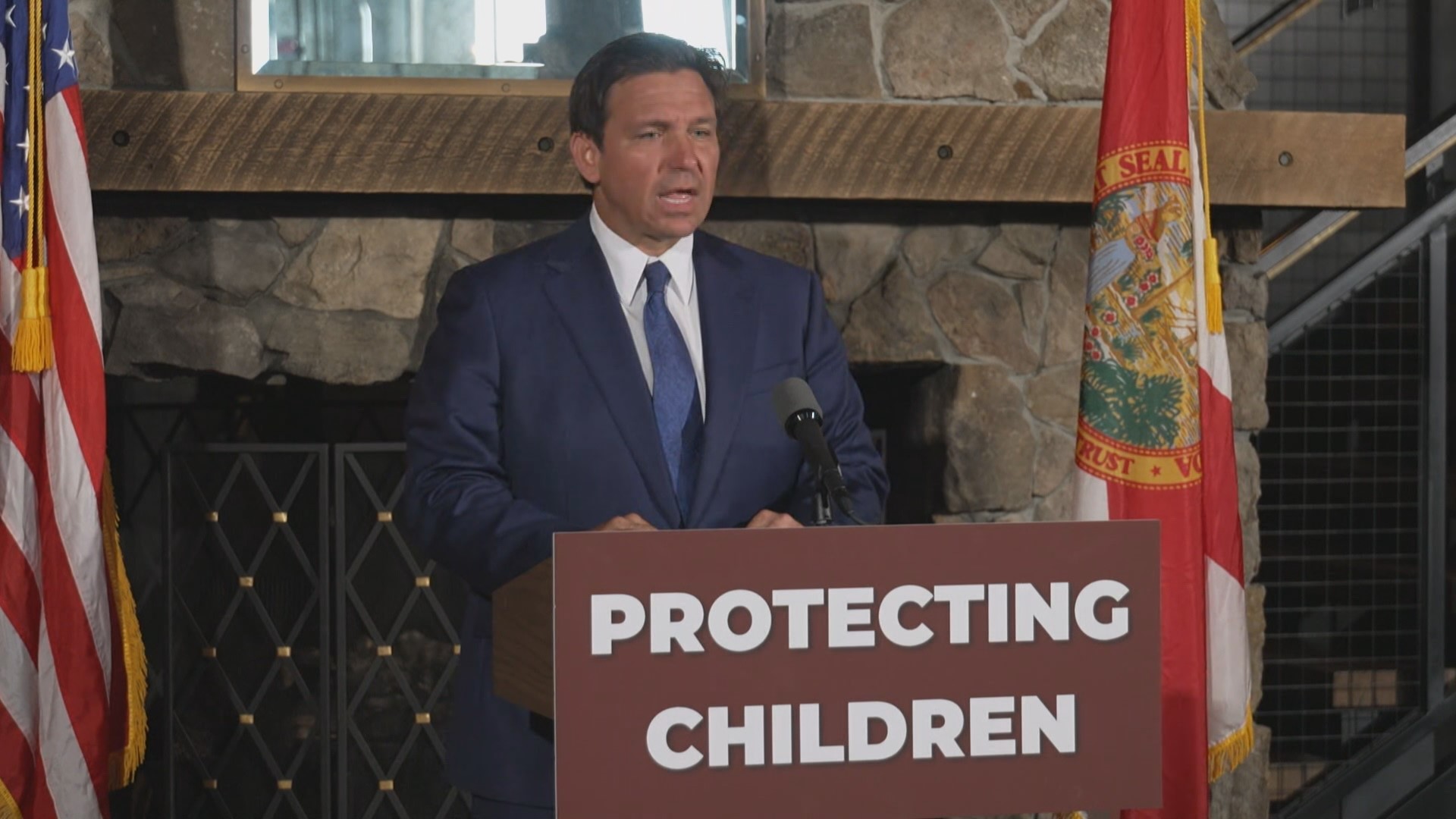 During a press conference on Wednesday, Desantis gave final approval on five bills.