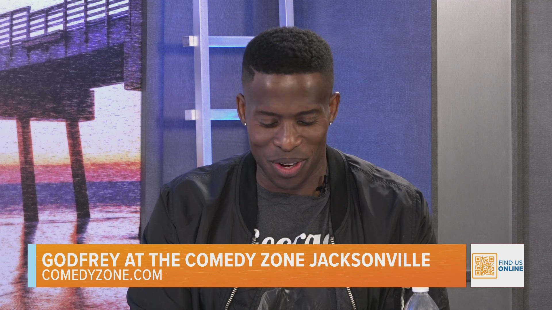 David and Leroy chat with Godfrey ahead of his Jacksonville shows. 
