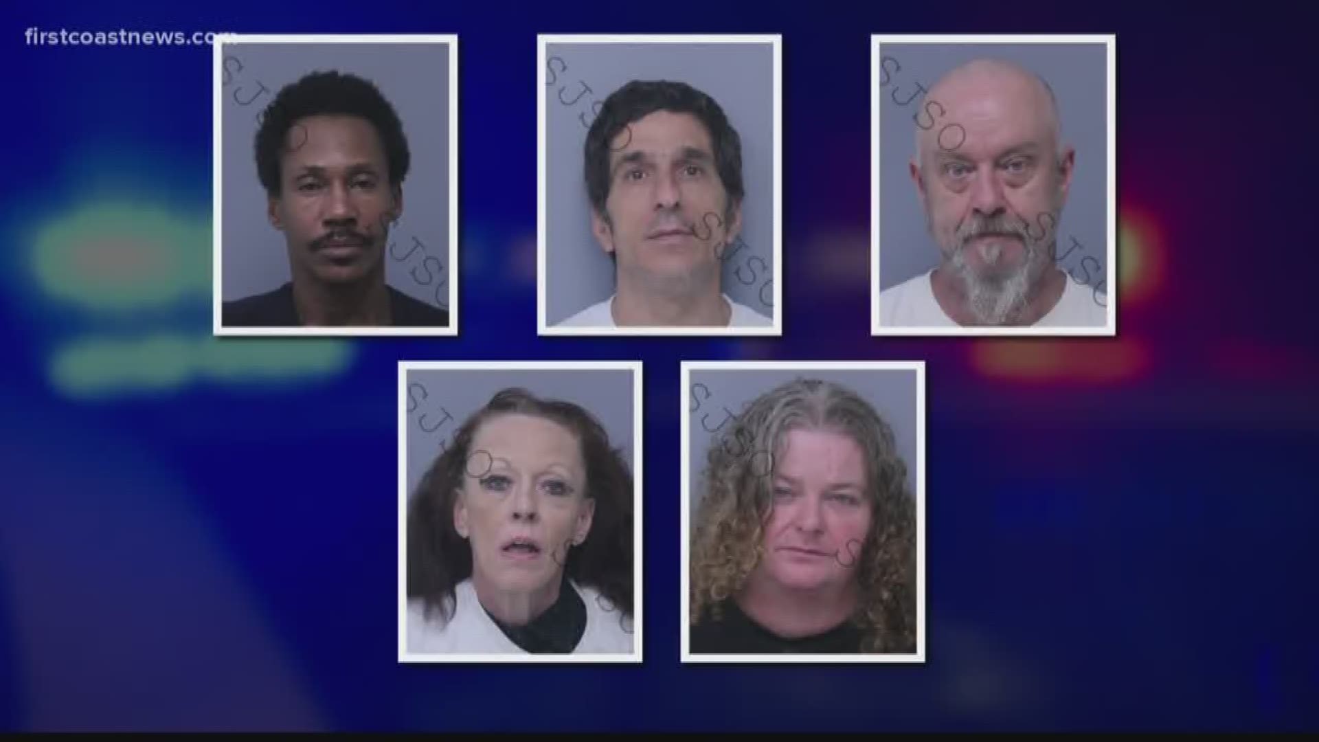 Child removed from alleged drug home in St. Augustine; 6 arrested