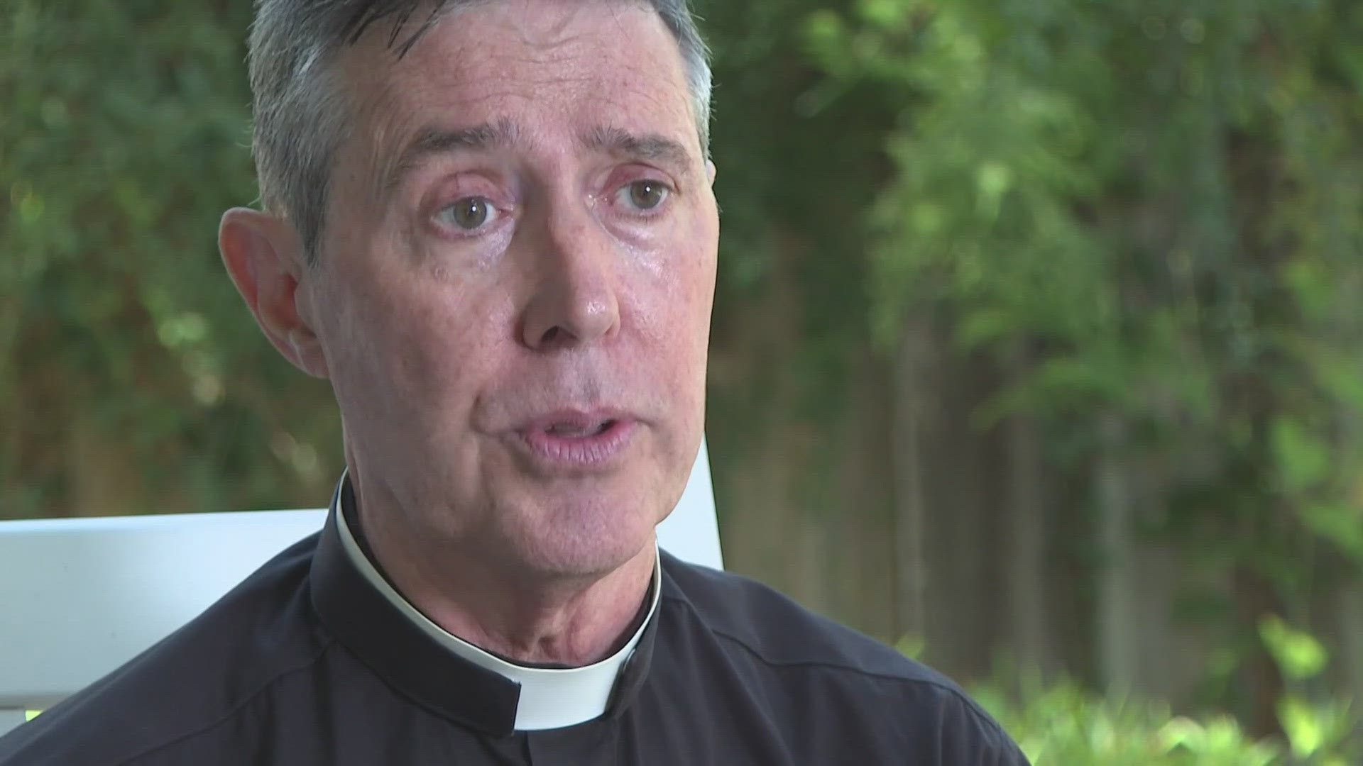 Father Matthew Marino spoke to First Coast News on the attack, recovery and forgiveness.