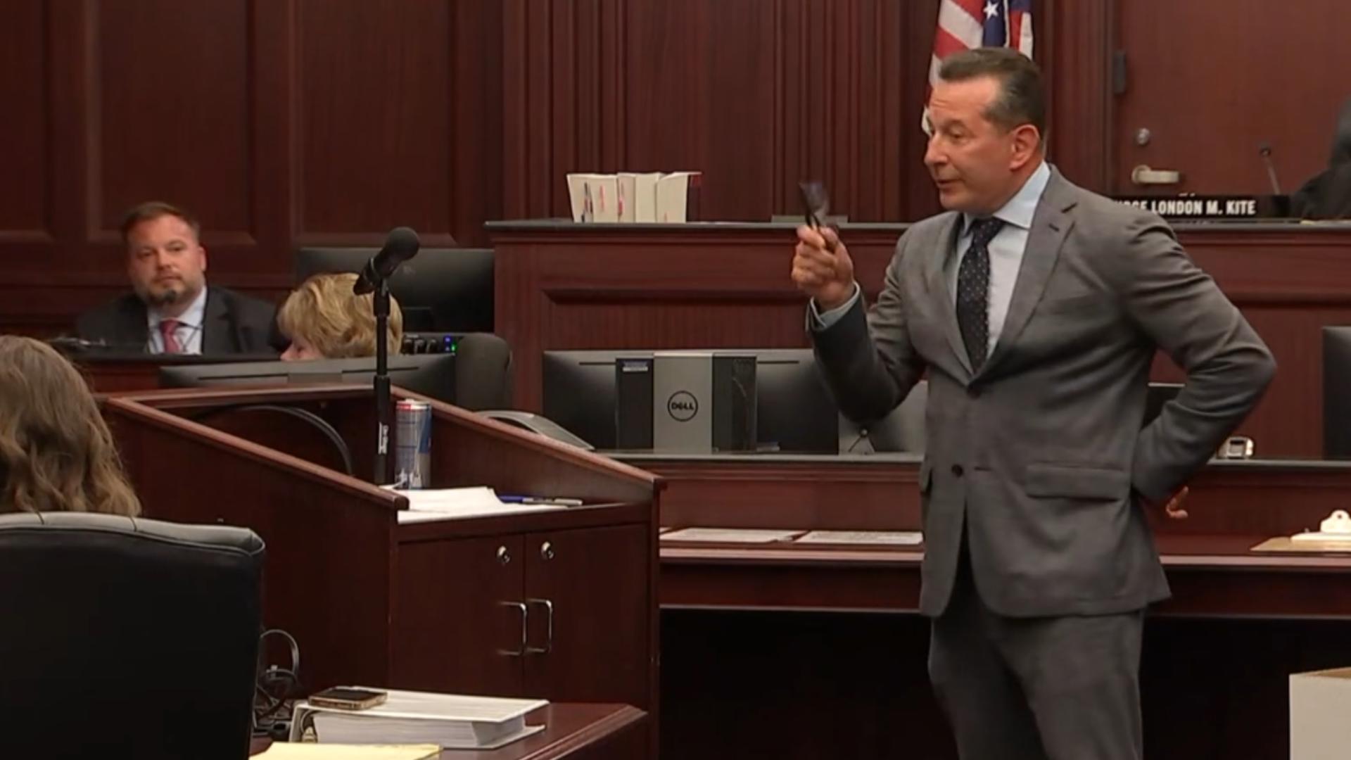 Excerpt from Shanna Gardner's bond hearing in which Jose Baez grills the lead detective on how he handled evidence in the case.