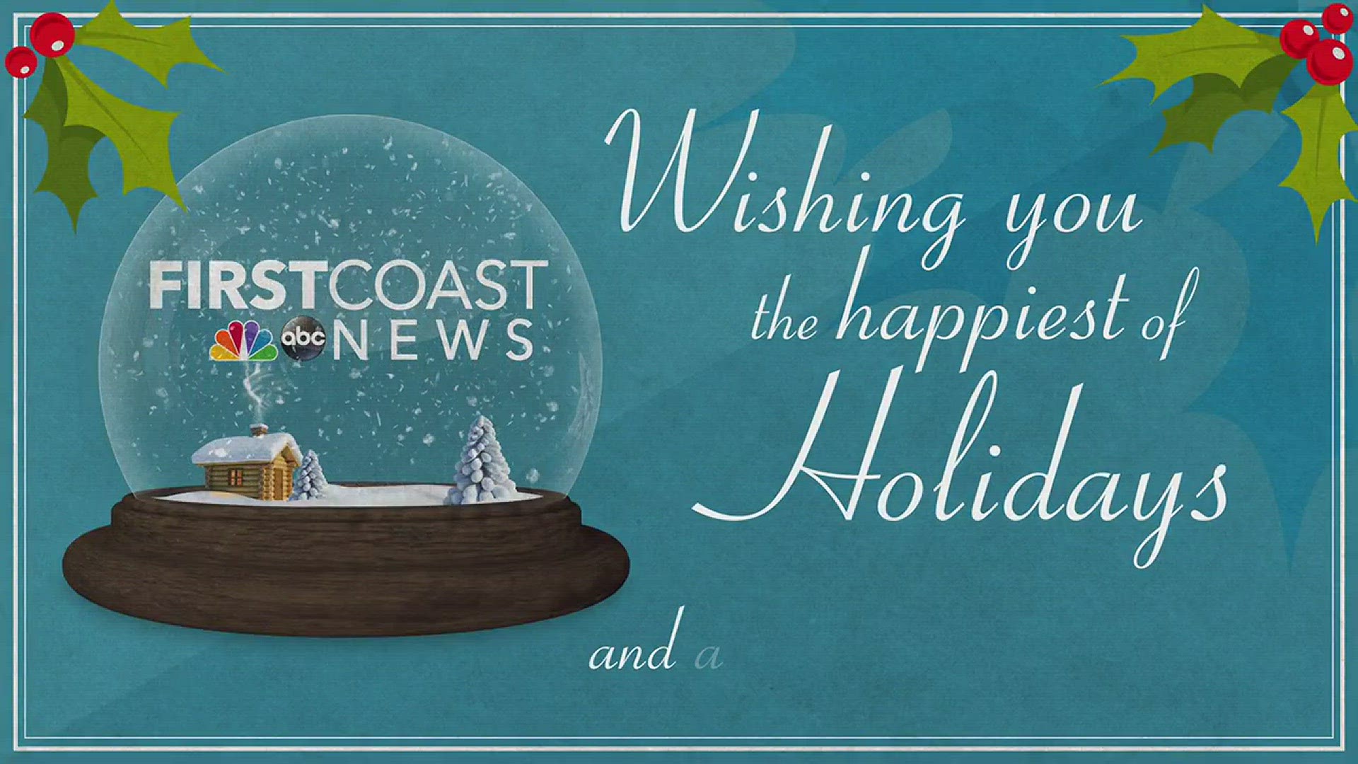 From our FCN family to yours, have a happy holiday season and prosperous New Year!