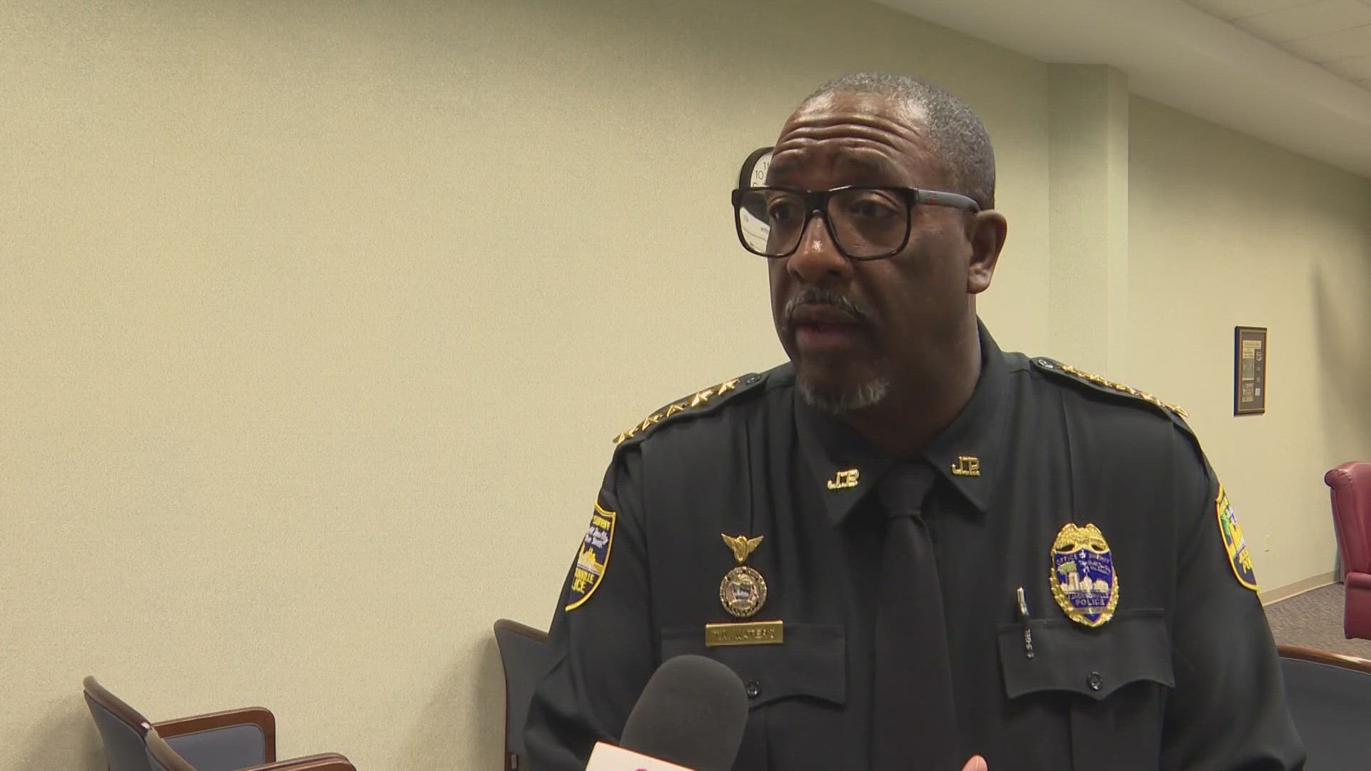 When asked if there is a threat of violence to the public, the Sheriff said 'gang life' and criminal activity is the main issues driving violence.