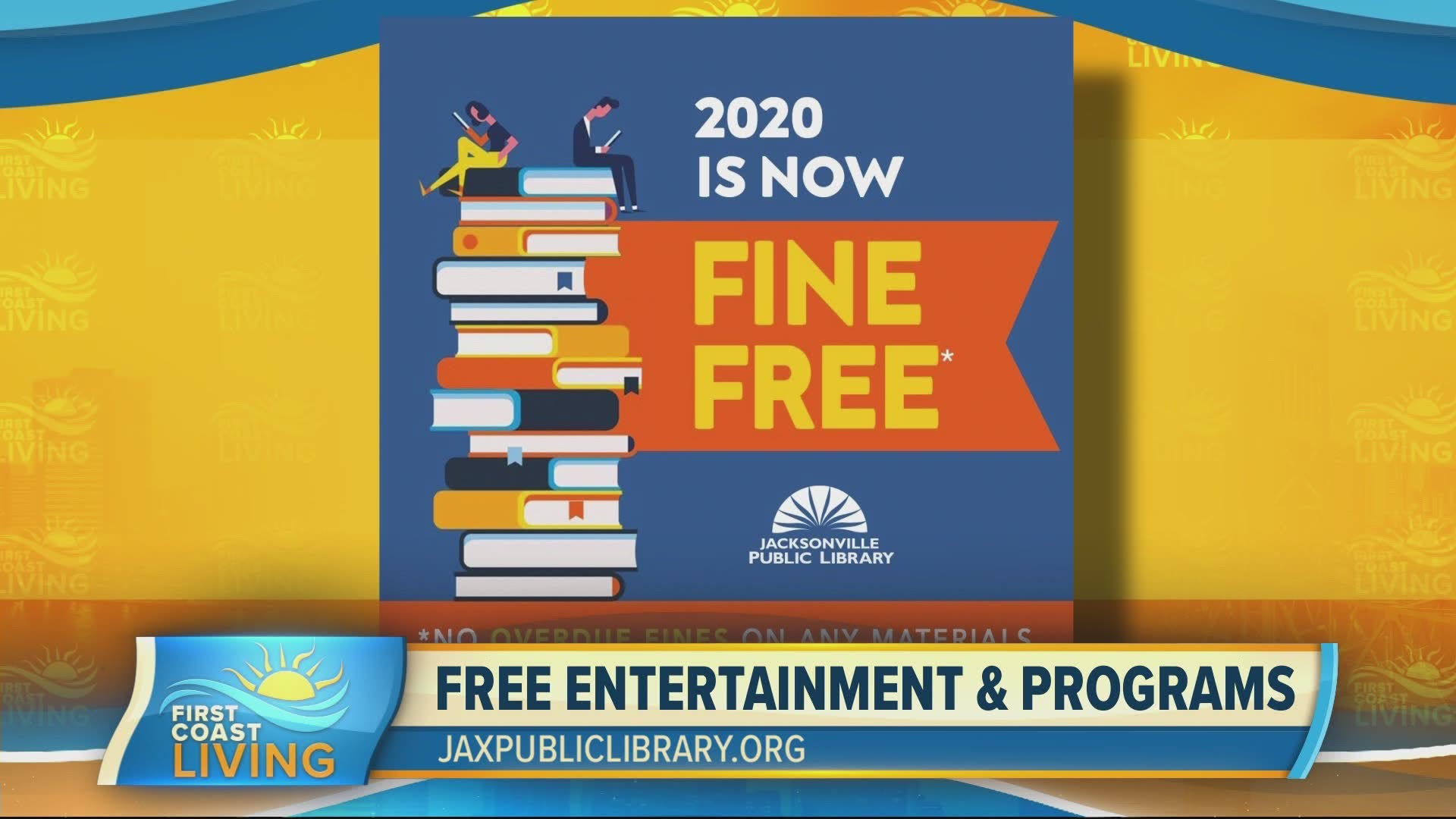 Did you know 2020 is now fine free for 2020 at the Jacksonville Library?