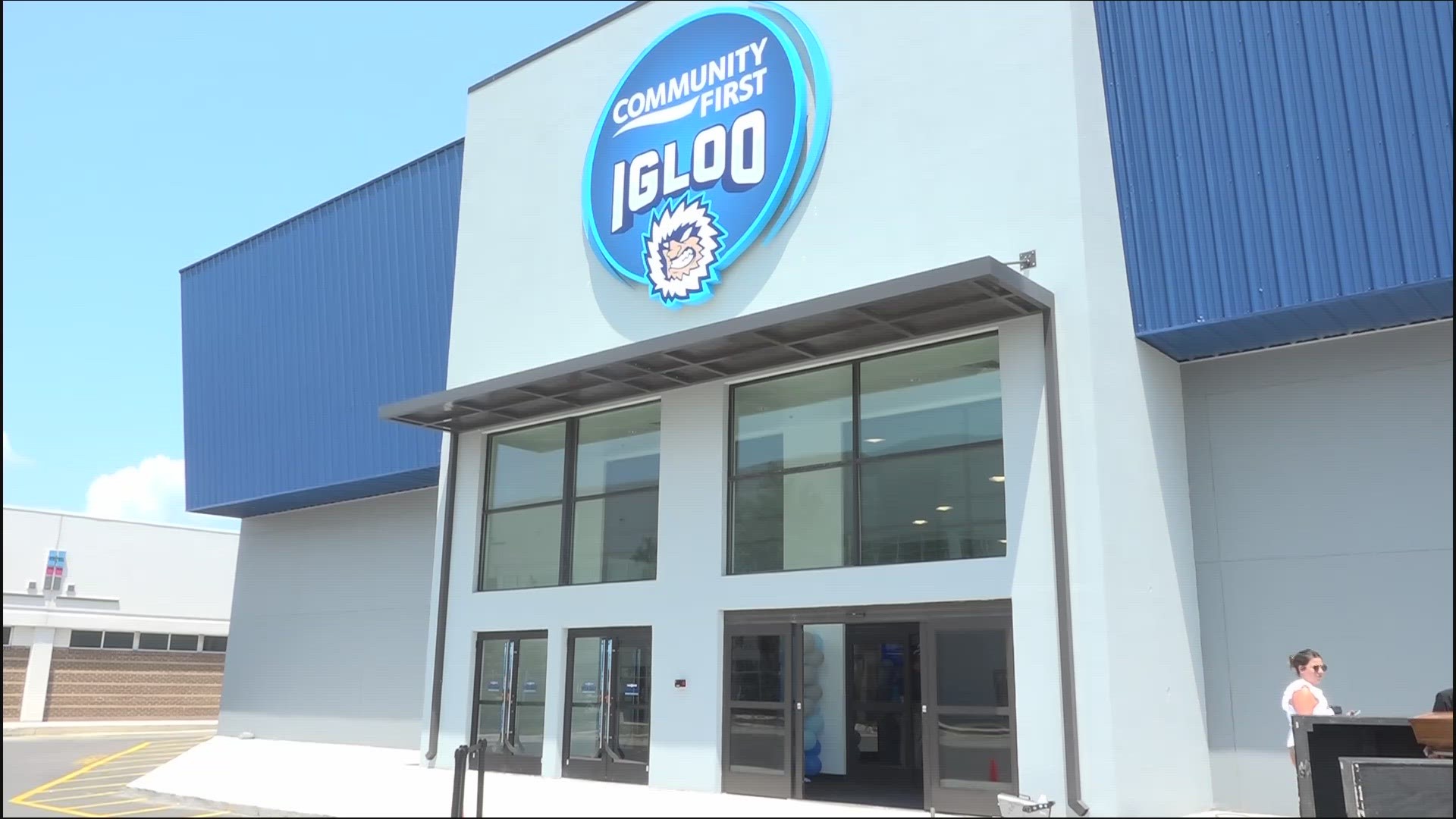 The renovated Community First Igloo is where the Icemen practice during the season. It has two NHL-regulation ice rinks, a team shop, sports bar and Esports lounge.