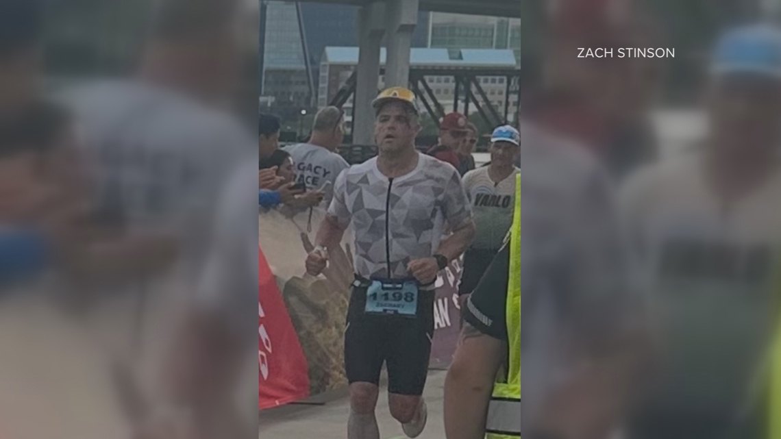 Triathlete completes Jacksonville Ironman after getting struck by truck mid-course