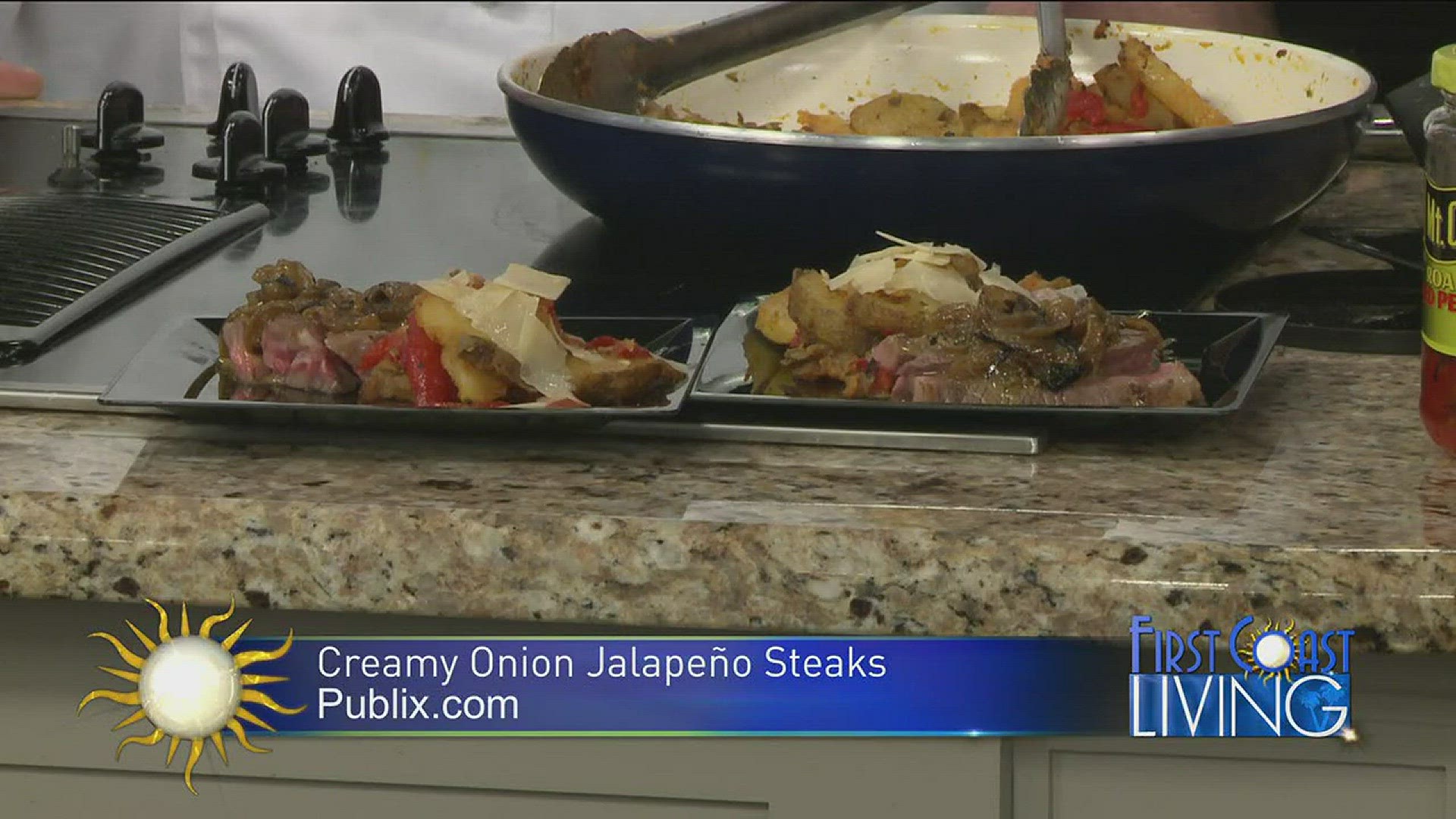 Publix - Creamy Onion Jalapeno Steaks