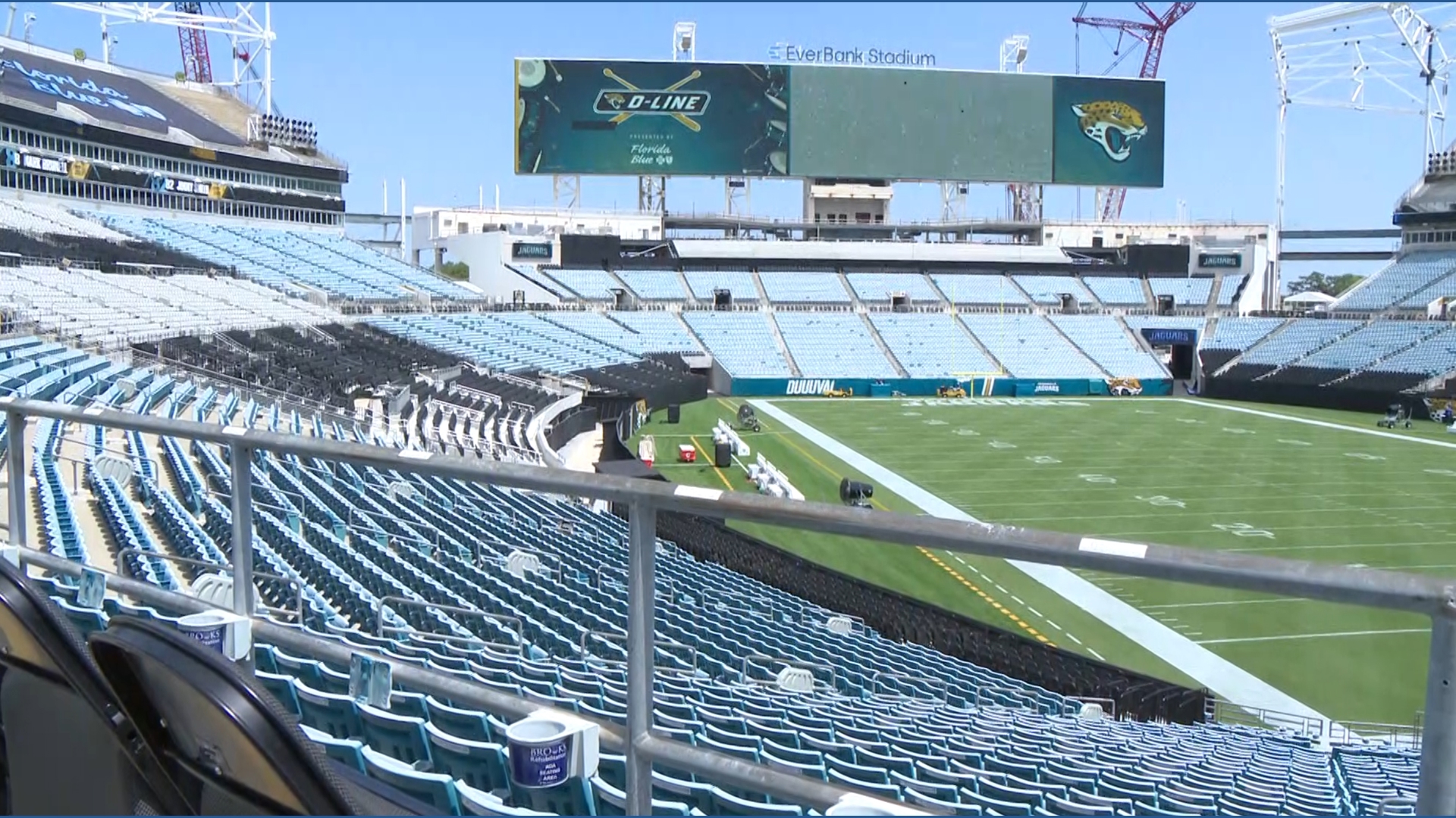 First look: Inside the changes at EverBank Stadium ahead of the Jaguars' first preseason home game