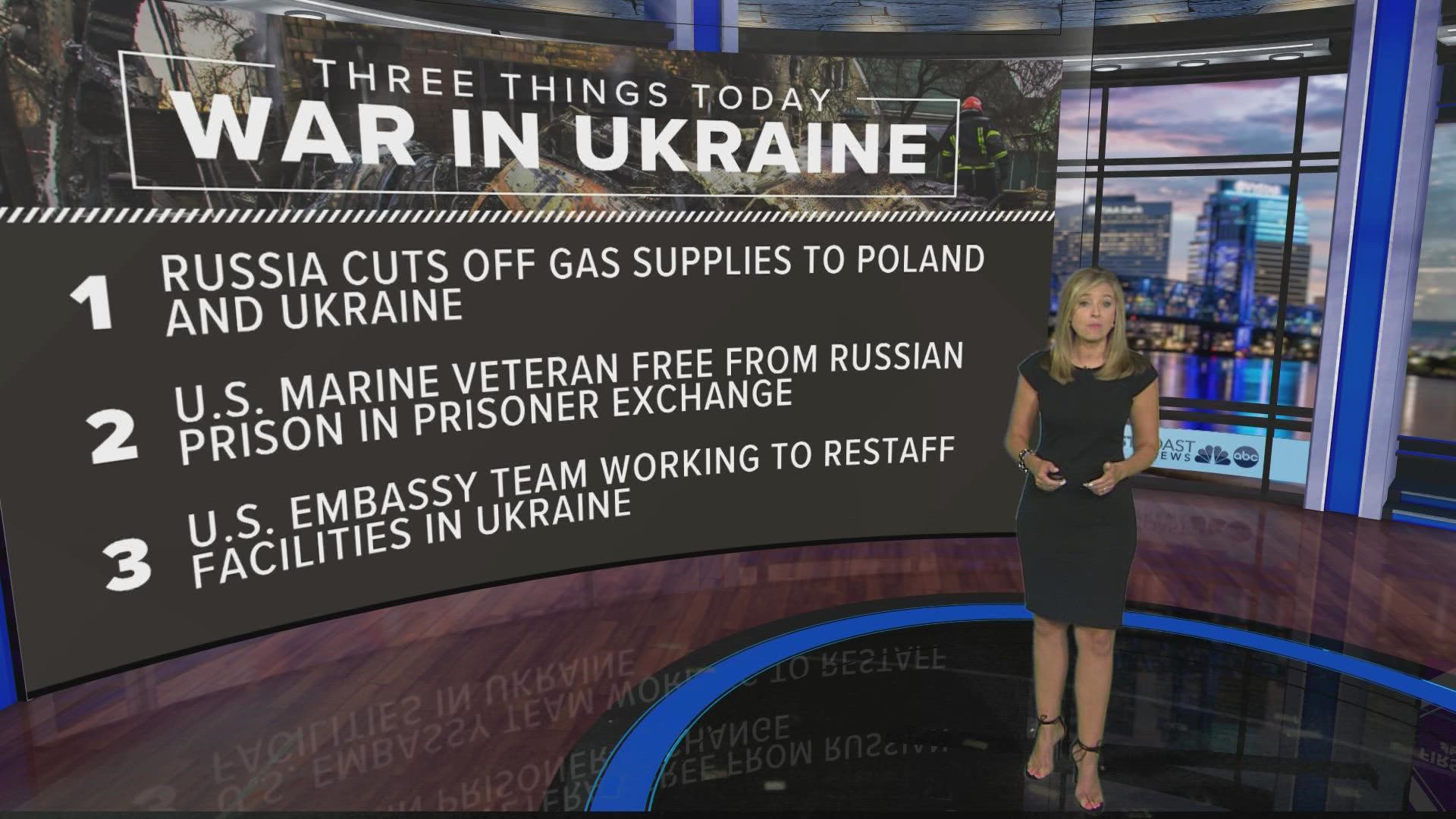 Here are the latest headlines out of Ukraine.