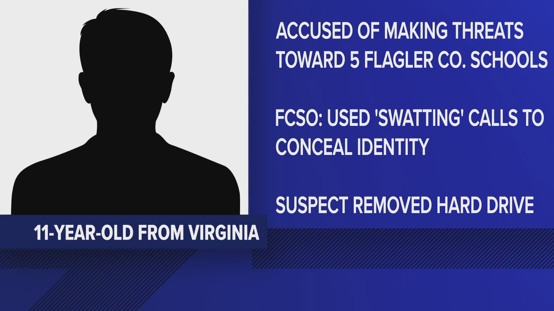 Officials said the boy admitted to creating a script for the calls he made and used the internet to learn how to hide his identity.