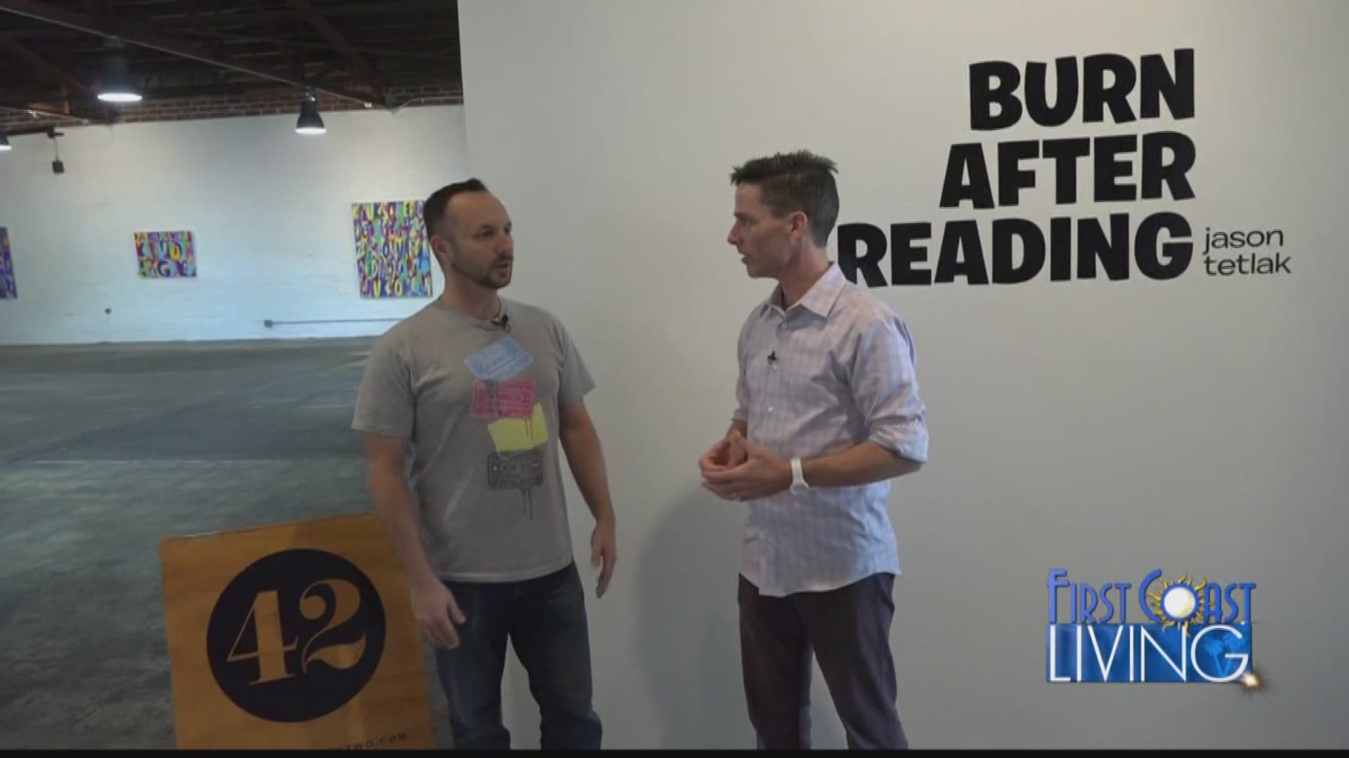 Curtis talks with Jason Tetlak about one Hot art show