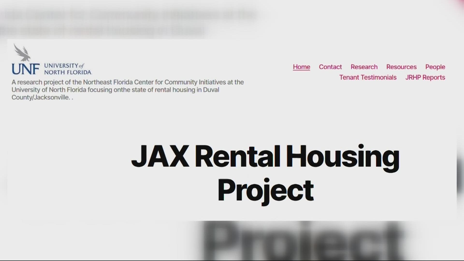 Average rent prices have increased by 39% in Jacksonville in the past two years.