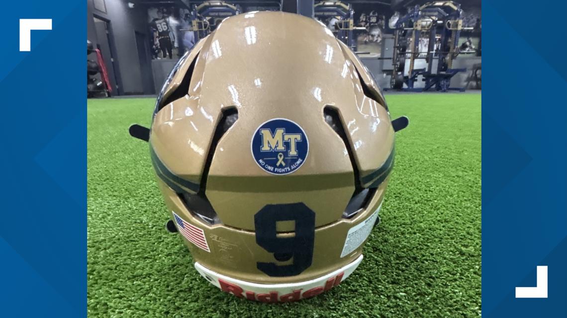 foot ball helmet that looks like a football Your Own Custom – The Helmet Giant Summer Excursion To start transmitting data Adidas Striker Ii Adidas Size:7' 2PC MH CASTING