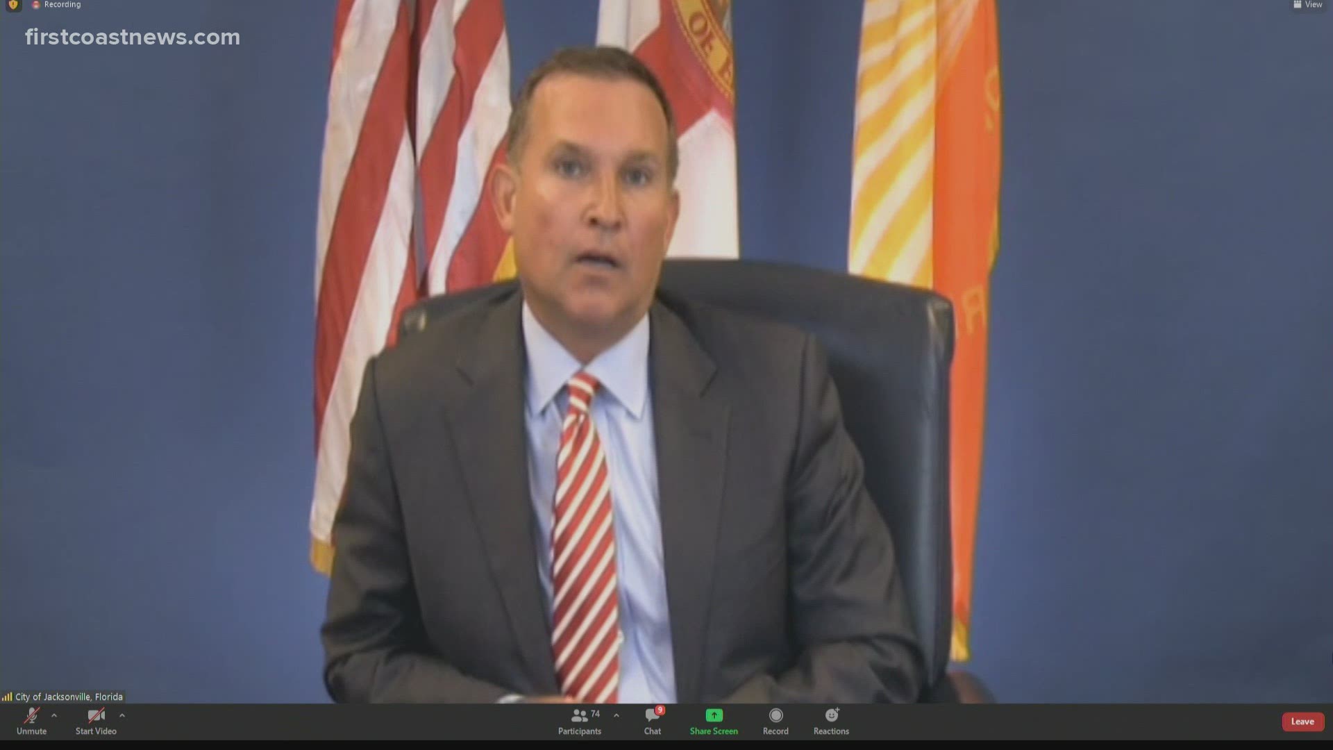 Jacksonville Mayor Lenny Curry and health leaders urged people to get vaccinated during a Wednesday virtual news conference.