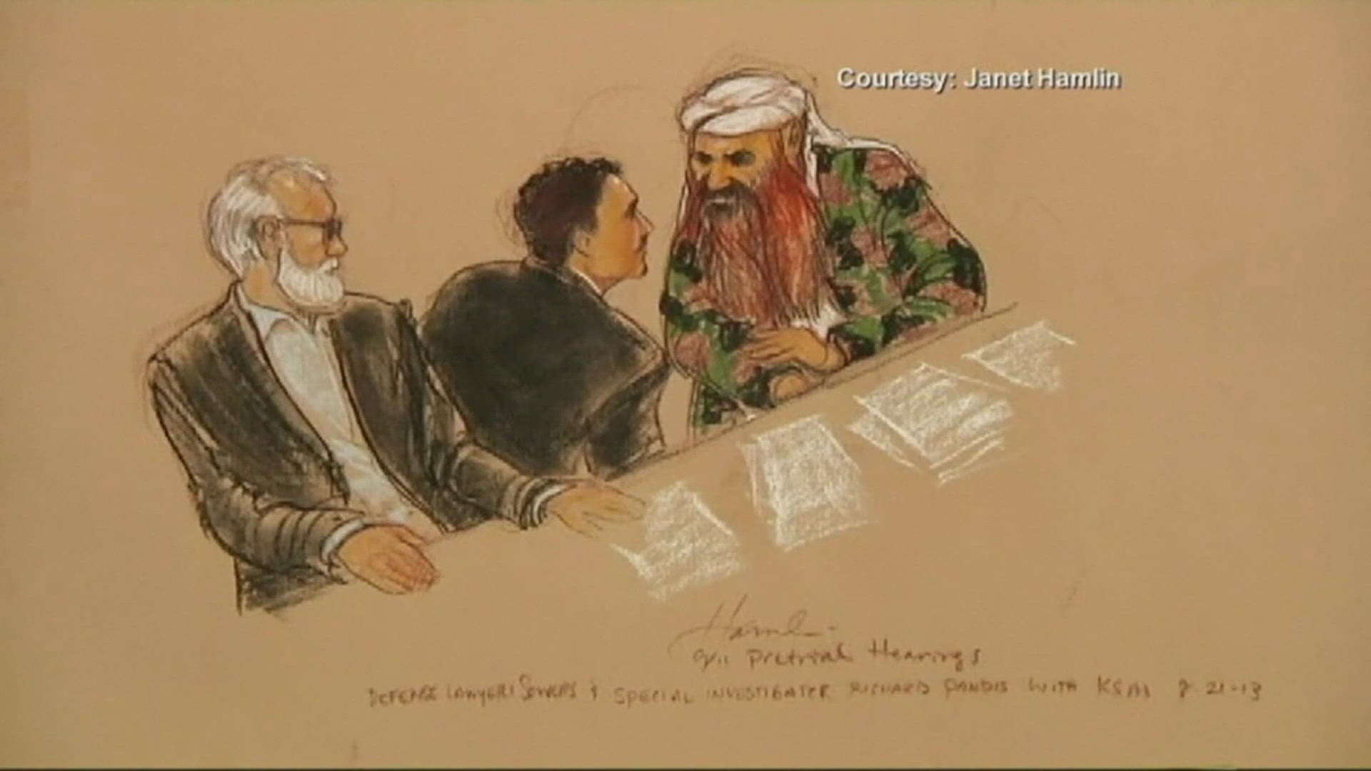 Khalid Sheikh Mohammed and two accomplices in the attack are expected to enter the pleas at the military commission at Guantanamo Bay, Cuba.