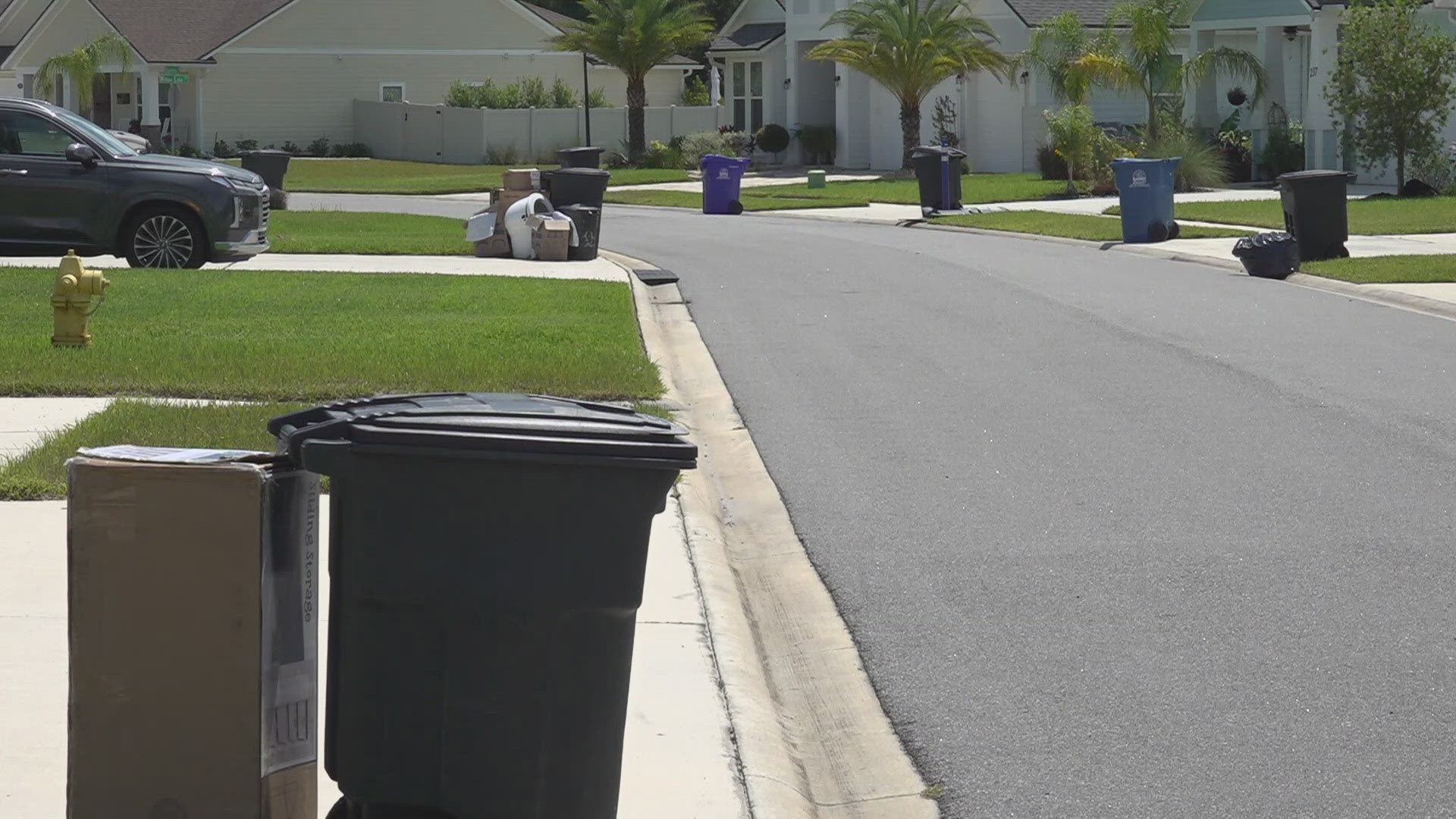 FCC Environmental Services started service around the start date of Hurricane Debby.