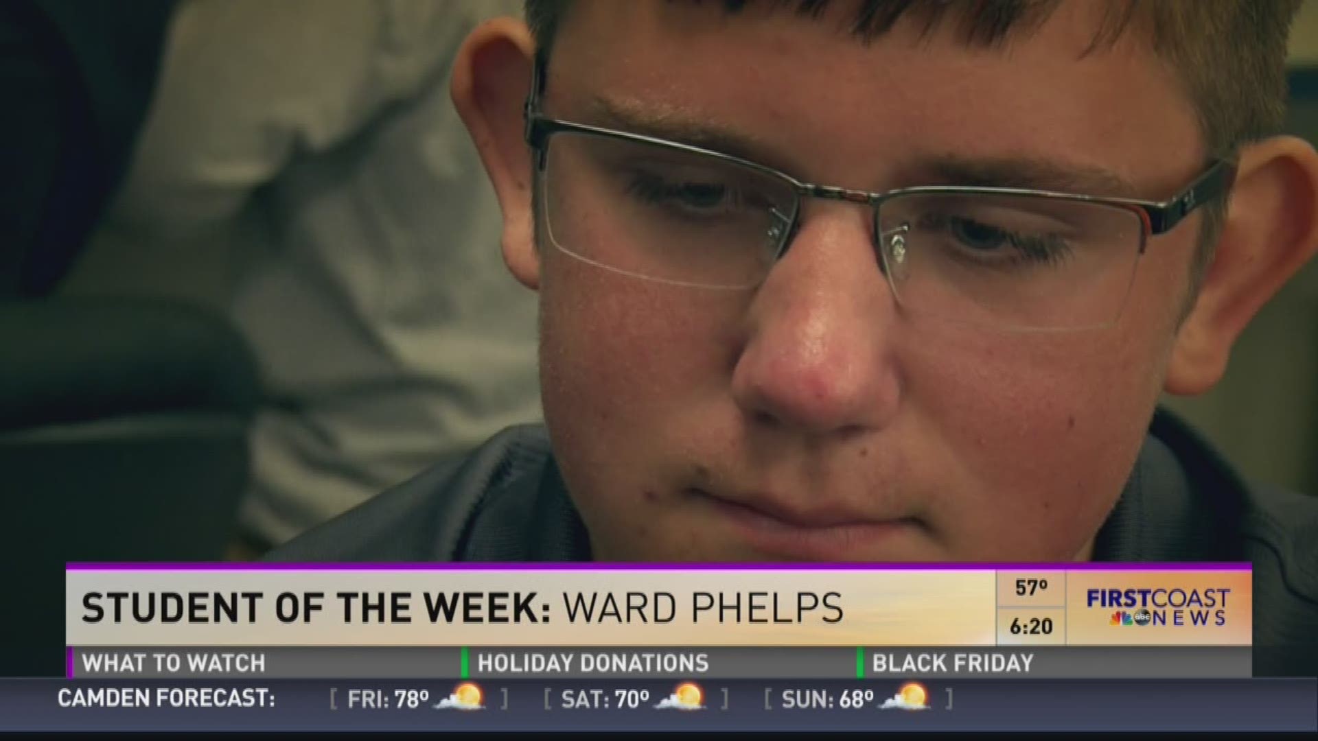 Student of the week: Ward Phelps