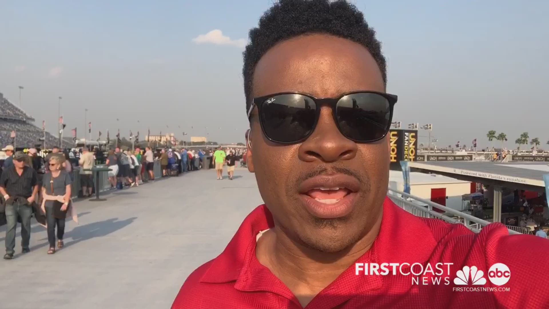 Sports anchor Chris Porter is at the Daytona 500, giving you a look at Preview Day 2.