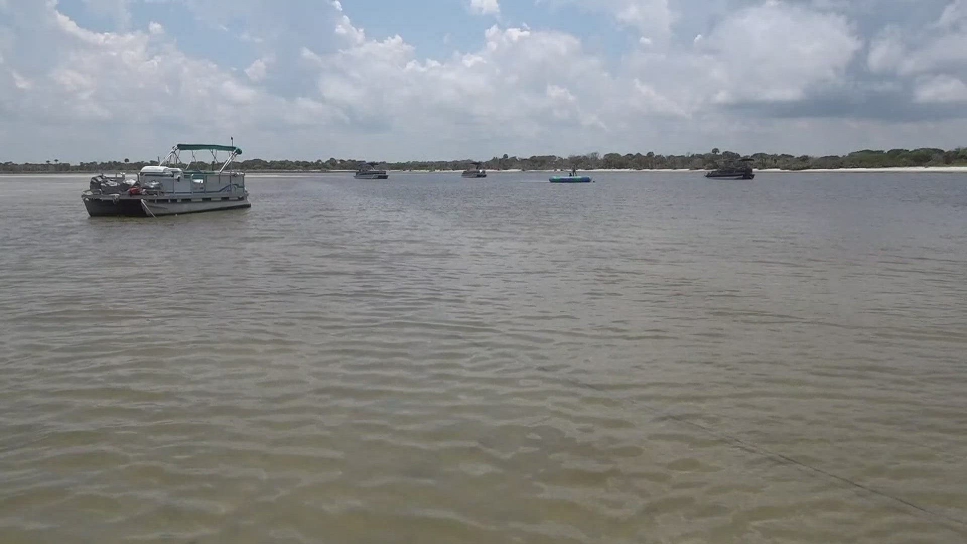 The owner of the floating building in Matanzas Inlet reacts to the news.