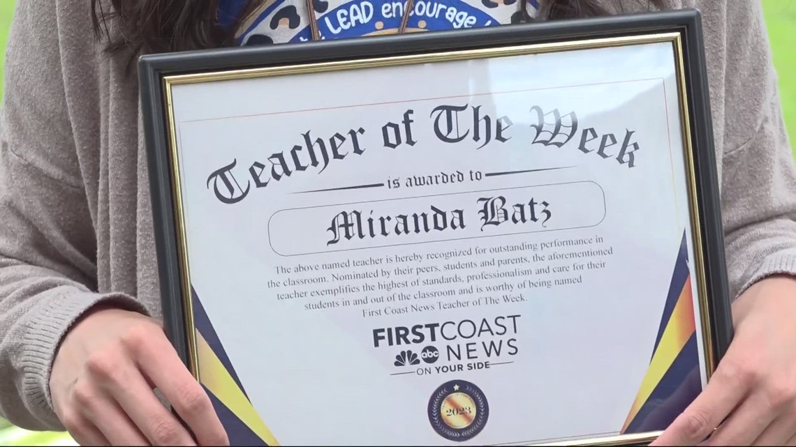 Teacher of the Week: Miranda Batz