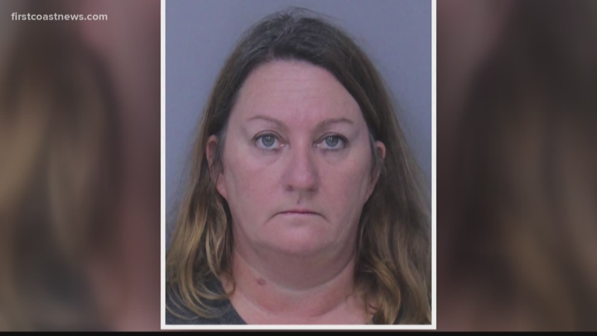 In the report, FHP states that 46-year-old Kim Johnston had slurred speech and reeked of alcohol when they arrived on the scene.