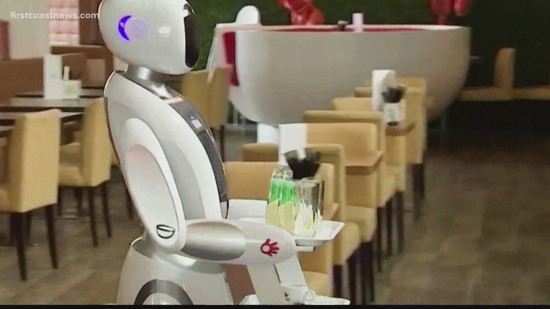 Would you visit a restaurant with robotic servers?