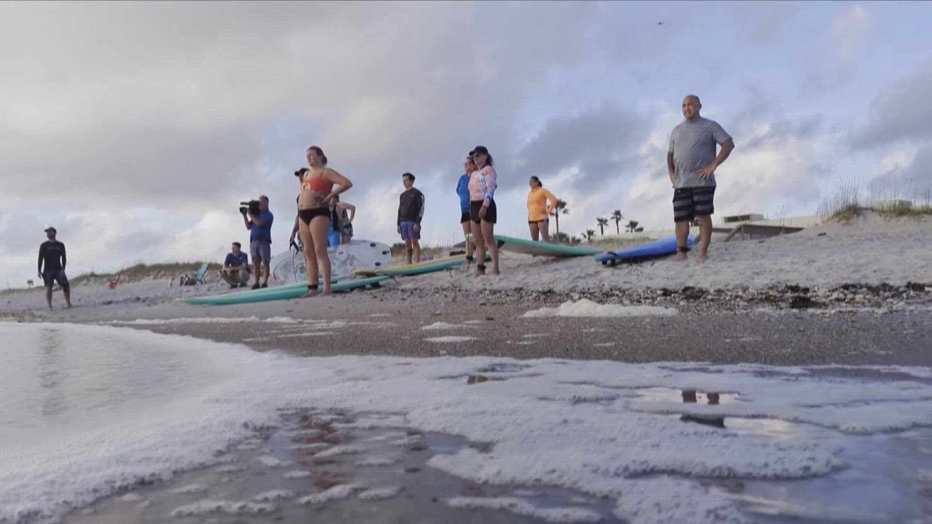 Wounded Warrior Project partnered with Jax Surf & Paddle to give veterans a new experience.