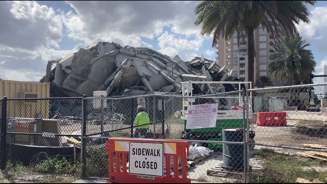 Timeline of clean up for after Berkman 2 implosion in Florida - Vimarsana News