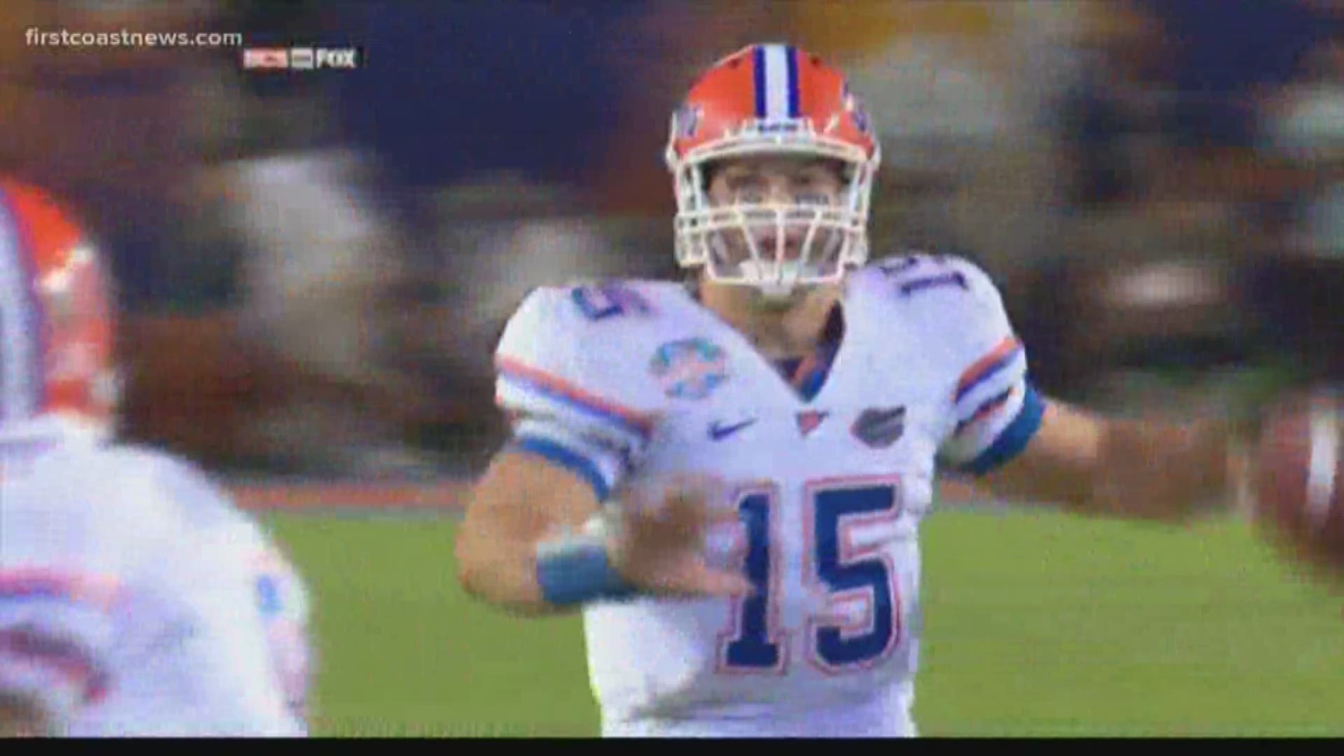 Jacksonville native and Gators great Tim Tebow will be inducted into the University of Florida Football's Ring of Honor, the program announced Wednesday.