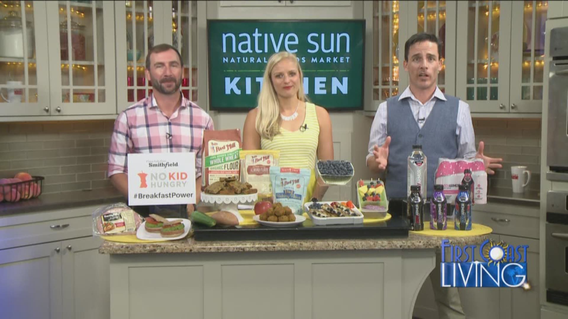 Jenna Braddock helps gives advice for Back to School Healthy Food