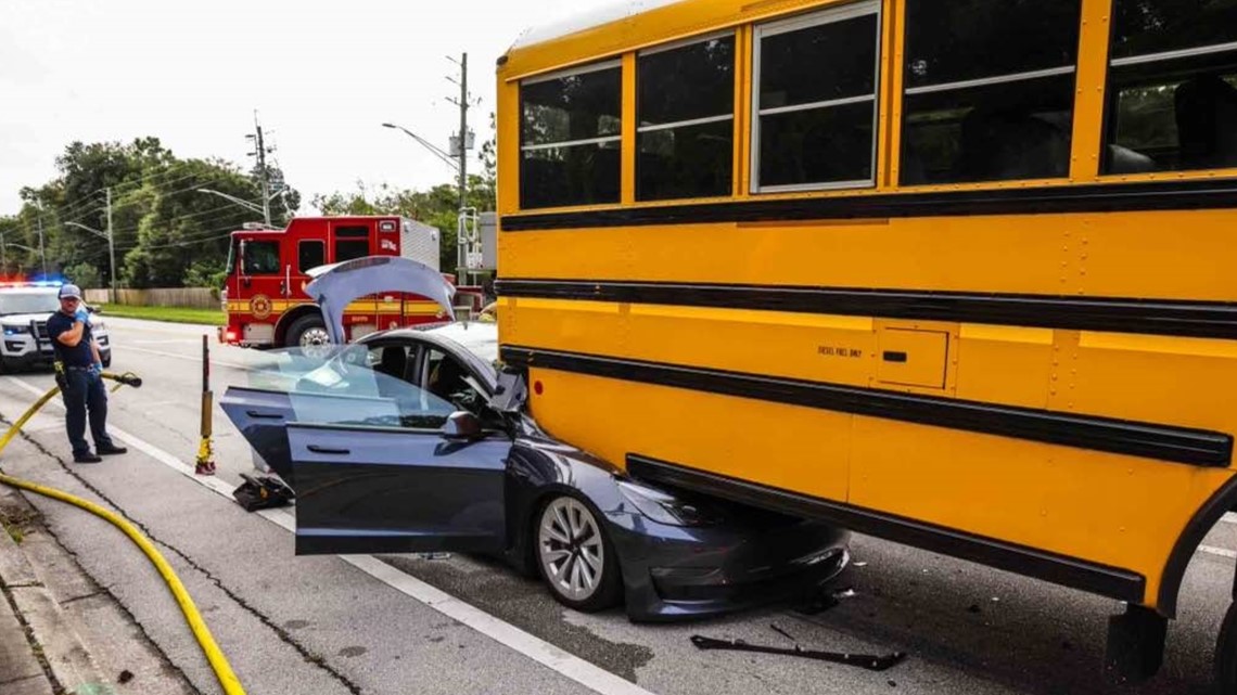 School bus accident Arlington